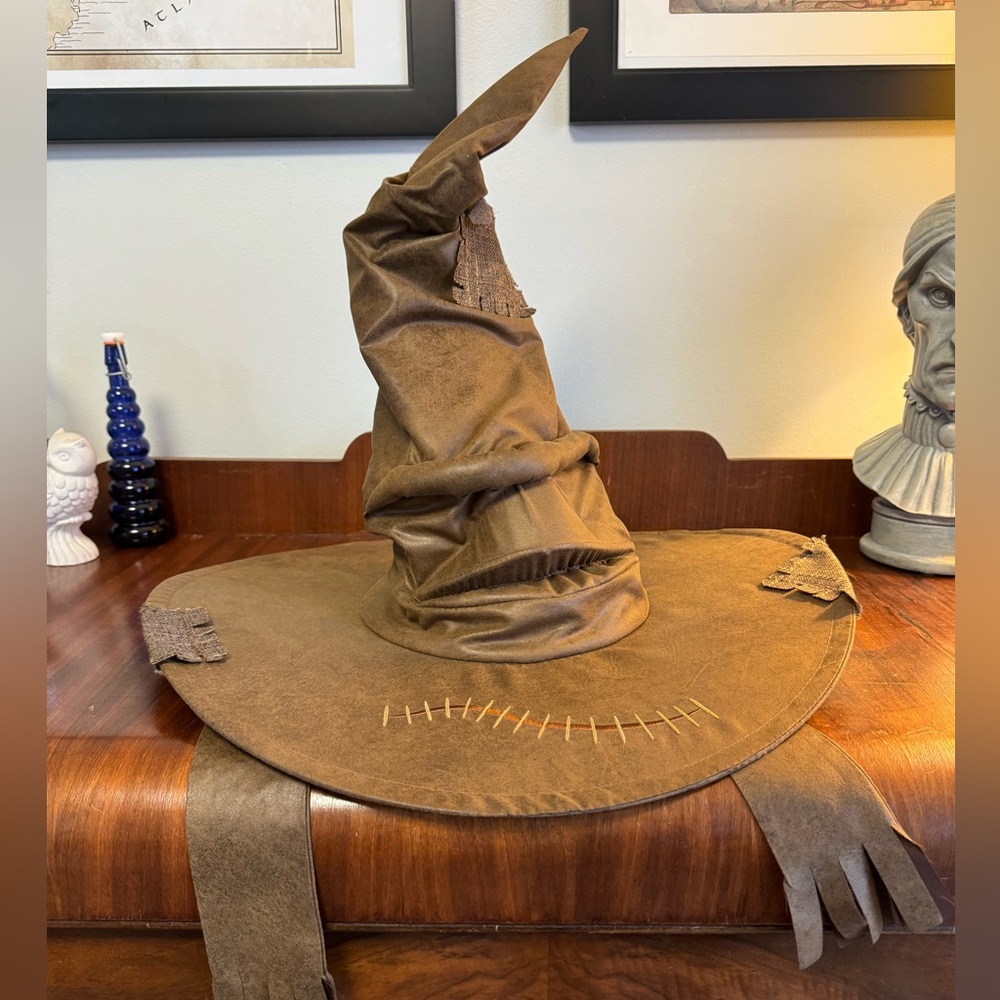 Sorting Hat Harry Pottet hat. Adjustable Velcro hatcostume, cosplay, Halloween